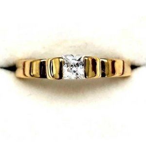 Swarovski Crystal in 18KTGP Yellow Gold
